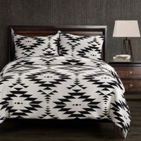 Amelia Aztec 3 Pc Comforter Set - Super Queen - Ozark Cabin Décor, LLC