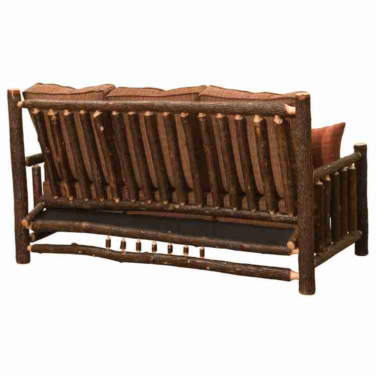 Hickory Log Sofa - UF - Ozark Cabin Décor, LLC