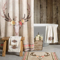 Desert Skull Bohemian 9 - PC Bathroom Set - Ozark Cabin Décor, LLC