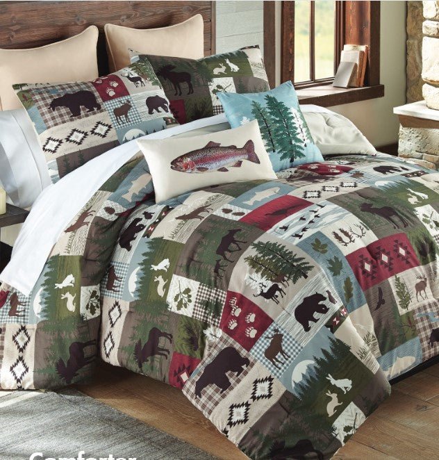 Montana Forest Comforter Set - King - Ozark Cabin Décor, LLC