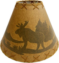 Moose Lamp Shade - 12 Inch - Ozark Cabin Décor, LLC