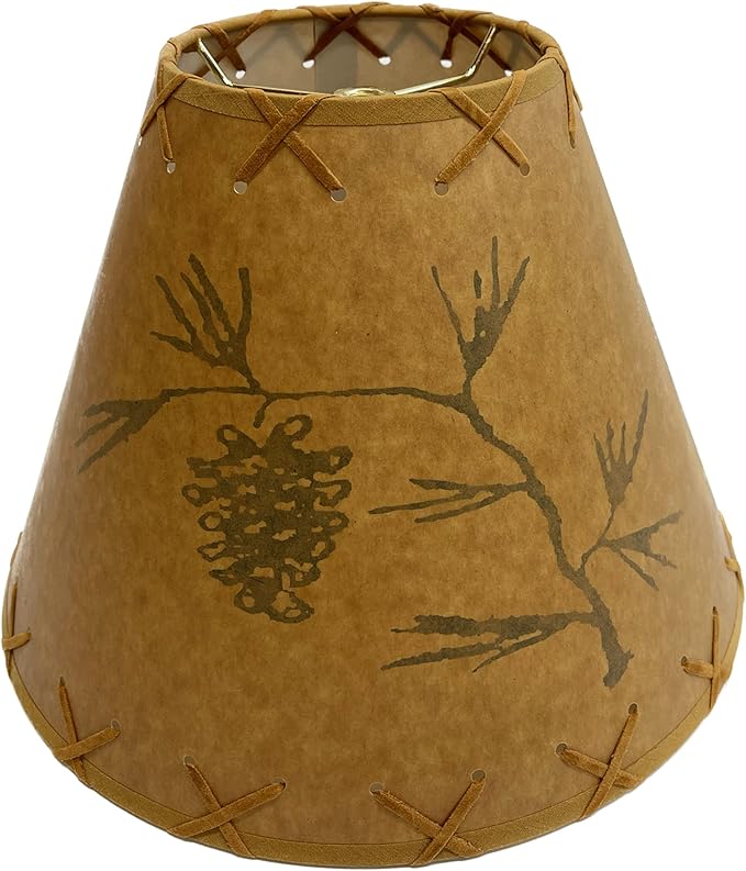 Pinecone Lamp Shade - 14" - Ozark Cabin Décor, LLC