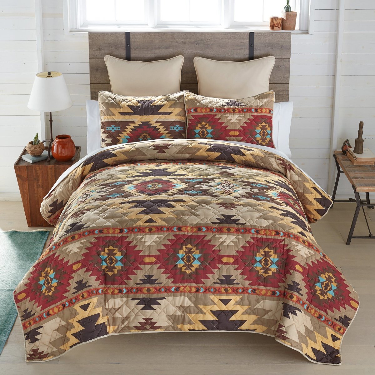 Sand Dune 3Pc Quilt Set - King - Ozark Cabin Décor, LLC