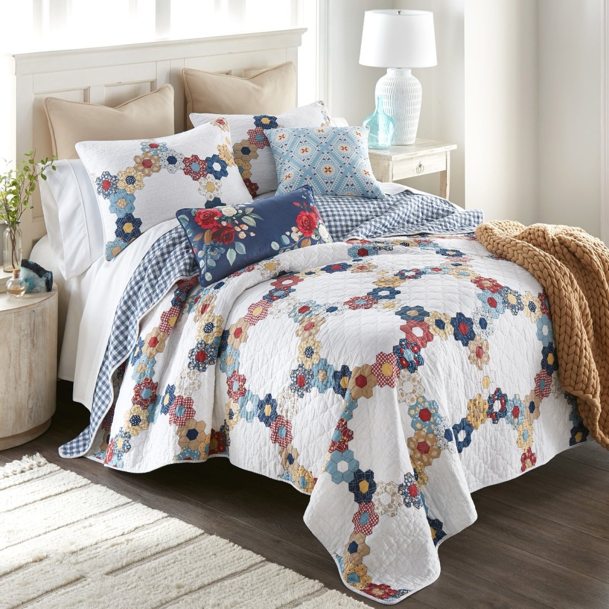 Prairie Quilted Set - King - Ozark Cabin Décor, LLC