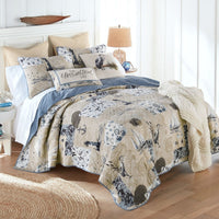 Seascape Quilt Set - King - Ozark Cabin Décor, LLC