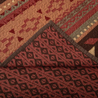 Broken Arrow Reversible Quilt Set - Twin - Ozark Cabin Décor, LLC