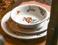 Ranch Life 16 - Pc Ceramic Dinnerware Set - Ozark Cabin Décor, LLC