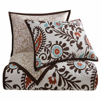 Rebecca Paisley Reversible Quilt Set - Full/Queen - Ozark Cabin Décor, LLC