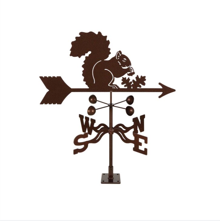 Squirrel Weathervane - Ozark Cabin Décor, LLC