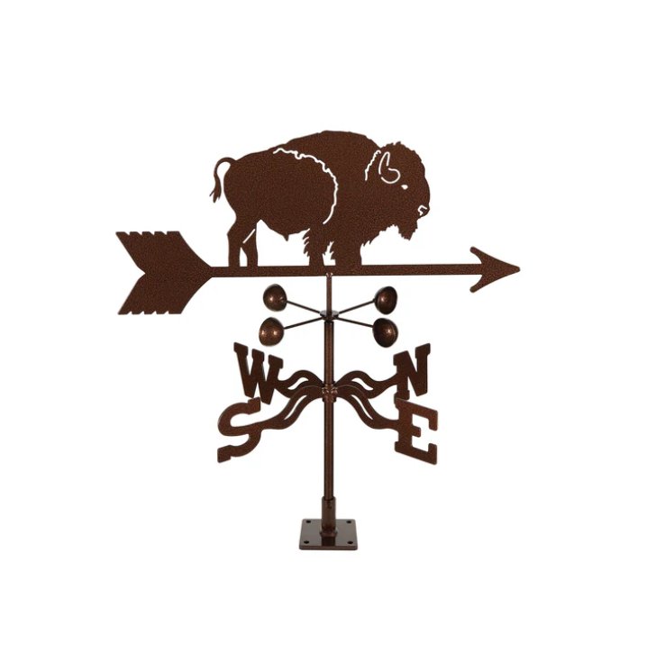 Bison Weathervane - Ozark Cabin Décor, LLC