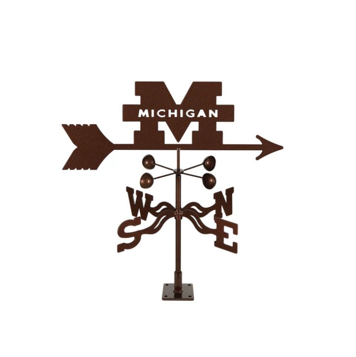 University Of Michigan Weathervane - Ozark Cabin Décor, LLC