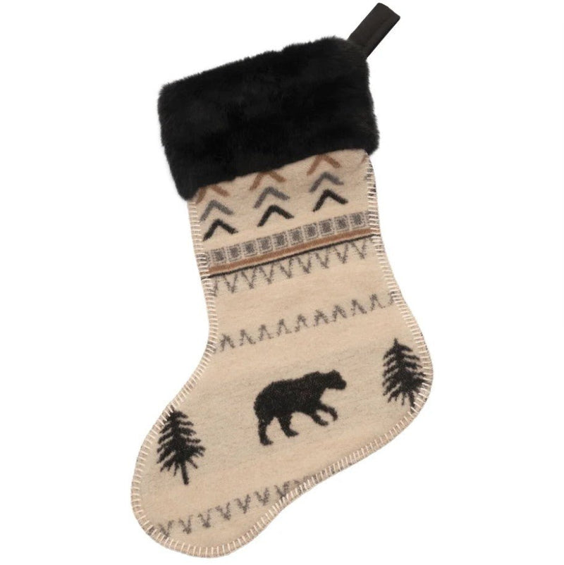 Boulder Luxury Christmas Stocking - Ozark Cabin Décor, LLC