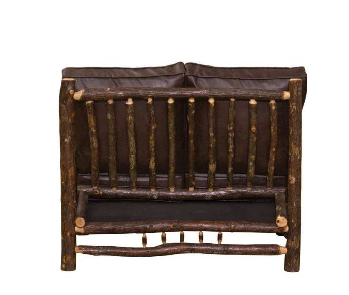 Hickory Log Loveseat - Ozark Cabin Décor, LLC