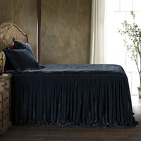 Stella Faux Silk Velvet Bedspread Set - King - Ozark Cabin Décor, LLC