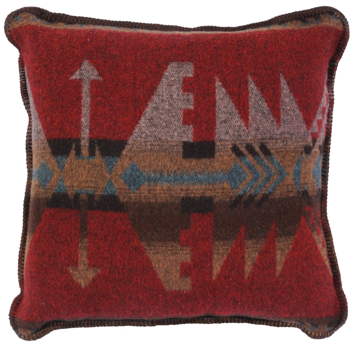 Yellowstone Wool Pillow - Ozark Cabin Décor, LLC