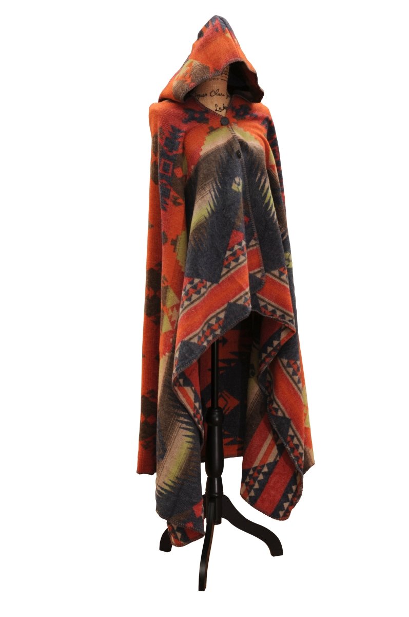 Socorro Hooded Wool Throw - Ozark Cabin Décor, LLC