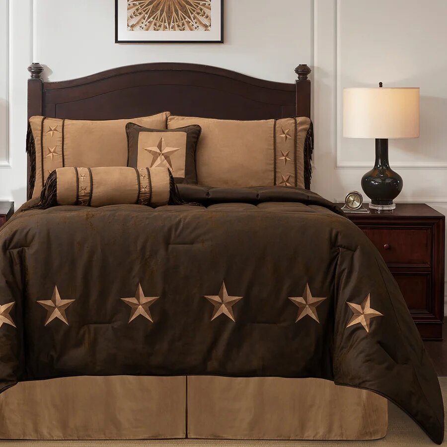 Laredo 6 - Pc Comforter Set - Full - Ozark Cabin Décor, LLC