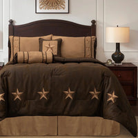 Laredo 6 - Pc Comforter Set - Super Queen - Ozark Cabin Décor, LLC