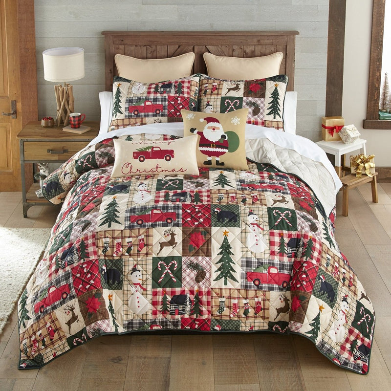 Holiday Dream Quilt Set - Twin - Ozark Cabin Décor, LLC