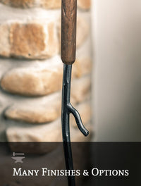 Sylamore Hand Forged Fire Poker - Ozark Cabin Décor, LLC