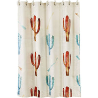 Cactus 8 - PC Bathroom Accessory and Cream Towel Set - Ozark Cabin Décor, LLC