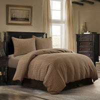 Clifton Houndstooth 3 - Pc Comforter Set - Super King - Ozark Cabin Décor, LLC