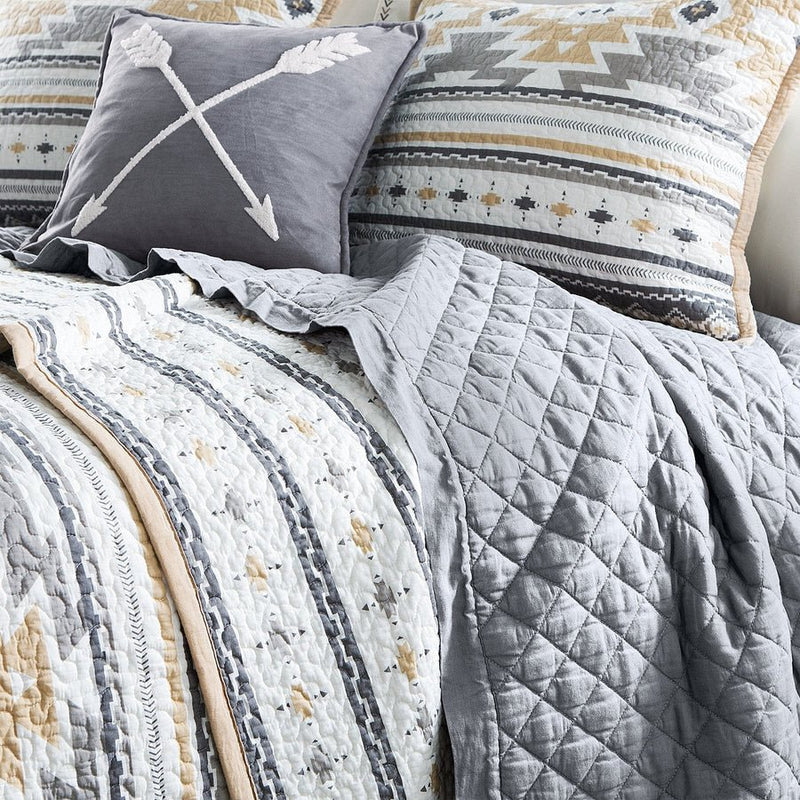 Desert Sage Reversible Quilt Set - Twin - Ozark Cabin Décor, LLC