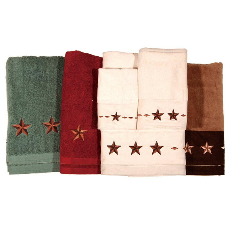 Western Star 6-Pc Bath Towel Set - Cream