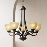 Bennington 26" Chandelier - Ozark Cabin Décor, LLC