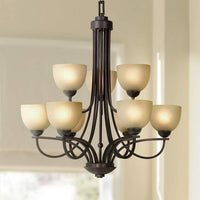 Bennington 31" Two Tier Chandelier - Ozark Cabin Décor, LLC