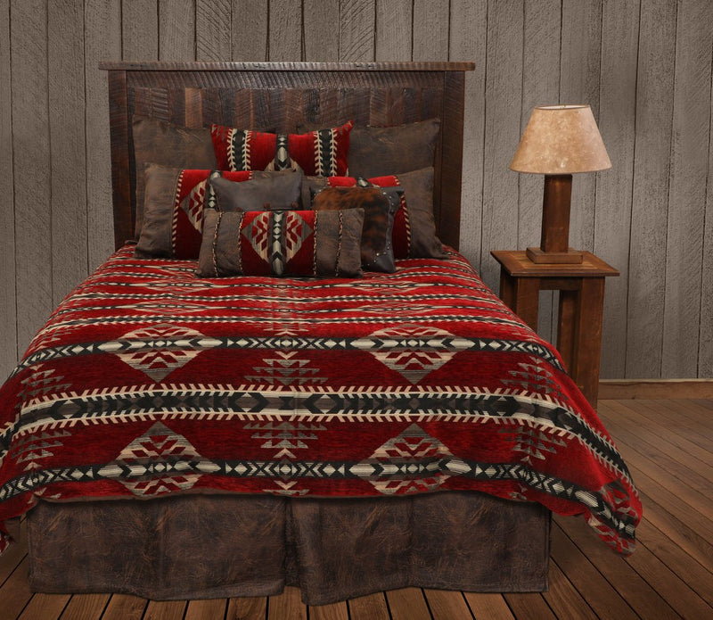 Gallop Claret Luxury Duvet Bedding Set - 5 Sizes - Ozark Cabin Décor, LLC