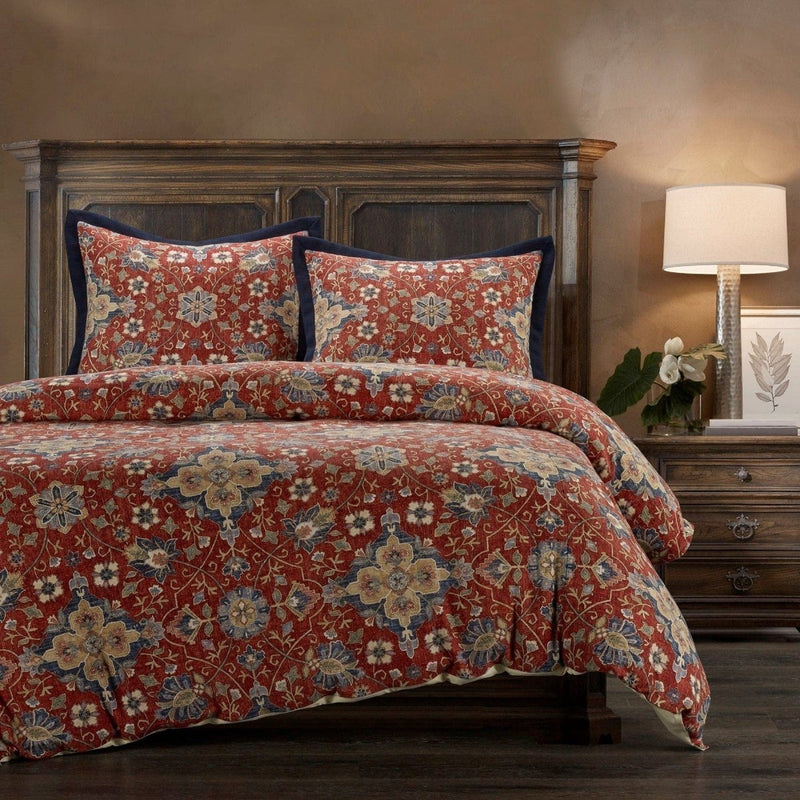 Melinda Washed Linen Bedding Set - Super King - Ozark Cabin Décor, LLC