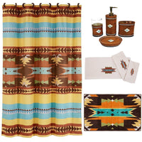 Socorro 9 - PC Accessory and Mesa Towel Bath Set - Ozark Cabin Décor, LLC