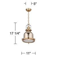 Possini Brass Mini Pendant - Ozark Cabin Décor, LLC