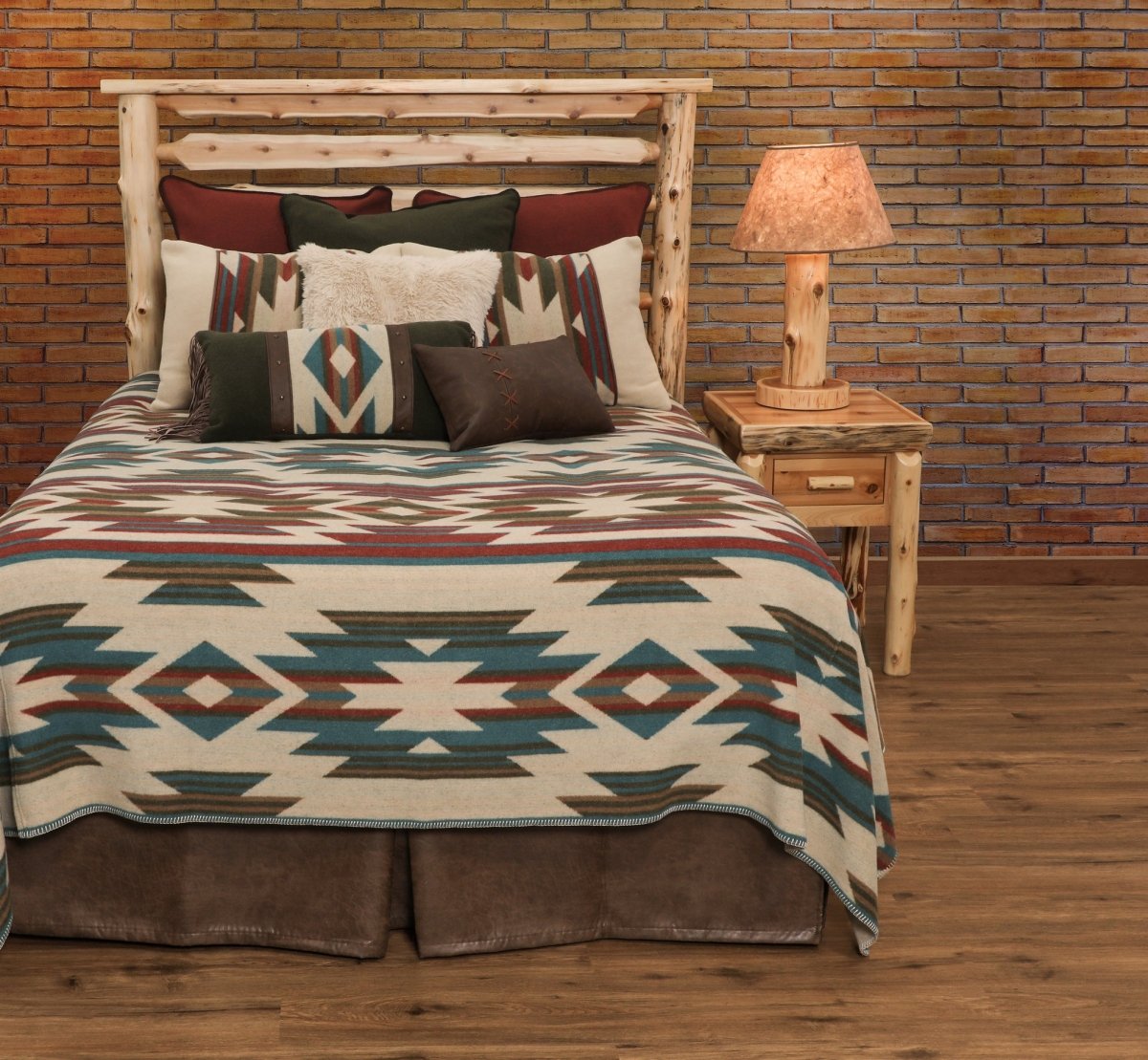 Puesta Del Sol Bedspread Set - 5 Sizes - Ozark Cabin Décor, LLC