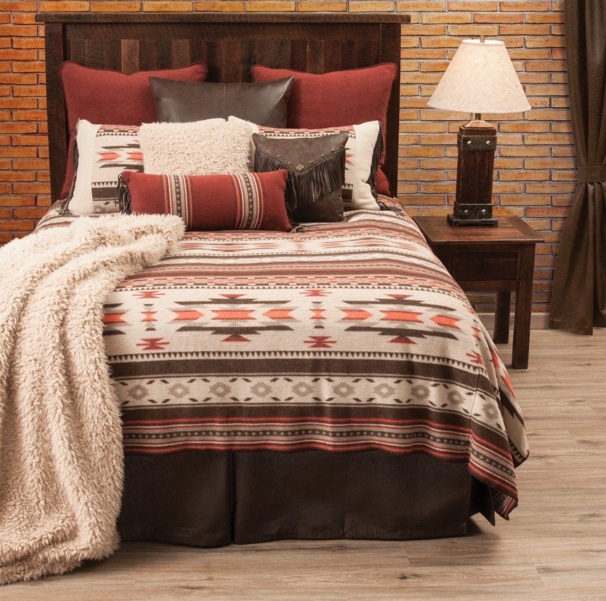 Alamosa Bedspread - 6 Sizes - Ozark Cabin Décor, LLC