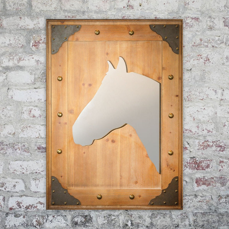 Horse Mirror Wall Décor - Ozark Cabin Décor, LLC