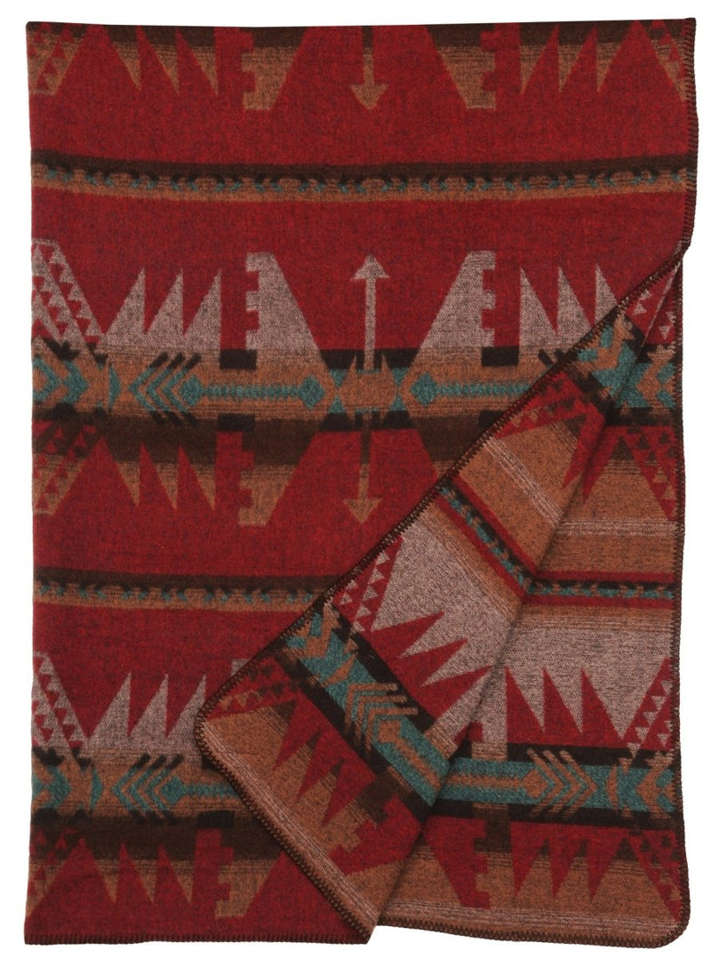 Yellowstone Wool Throw - Ozark Cabin Décor, LLC