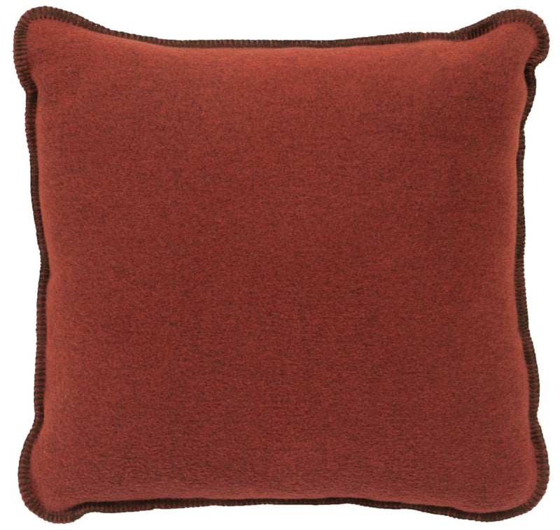 Solid Spice Wool Pillow - Ozark Cabin Décor, LLC