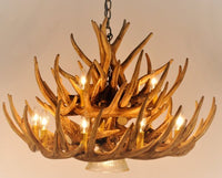 Whitetail Deer 21 Antler Chandelier - Ozark Cabin Décor, LLC