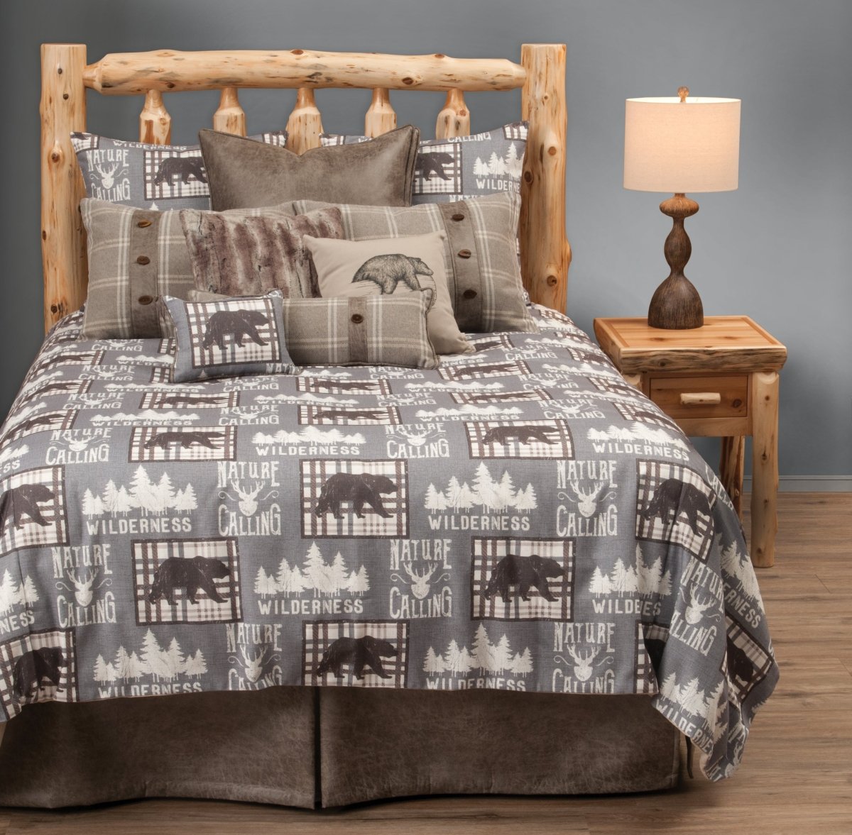 Wilderness Duvet Cover Set - 5 Sizes - Ozark Cabin Décor, LLC