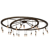 Meyda Lighting 95"W Donner Chandelier - Ozark Cabin Décor, LLC