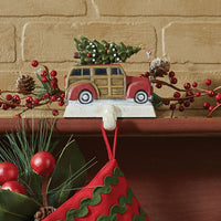 Red Woody Stocking Hanger - Ozark Cabin Décor, LLC