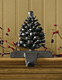 Pinecone Stocking Hanger - Set of 2 - Ozark Cabin Décor, LLC