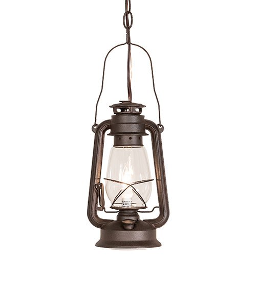 7" Wide Miners Lantern Mini Pendant - Ozark Cabin Décor, LLC