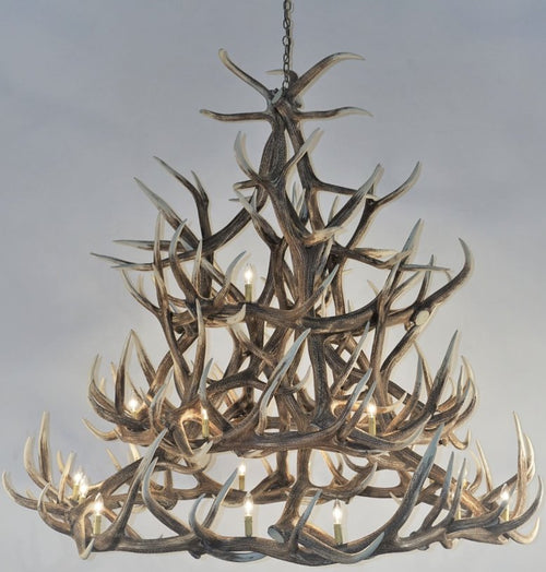 Elk 30 Antler Chandelier - Ozark Cabin Décor, LLC