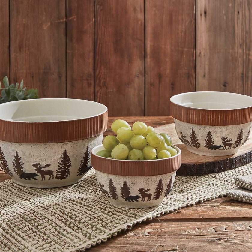 Wilderness Trail Kitchen Mixing Bowls Set  Ozark Cabin Décor LLC – Ozark  Cabin Décor, LLC