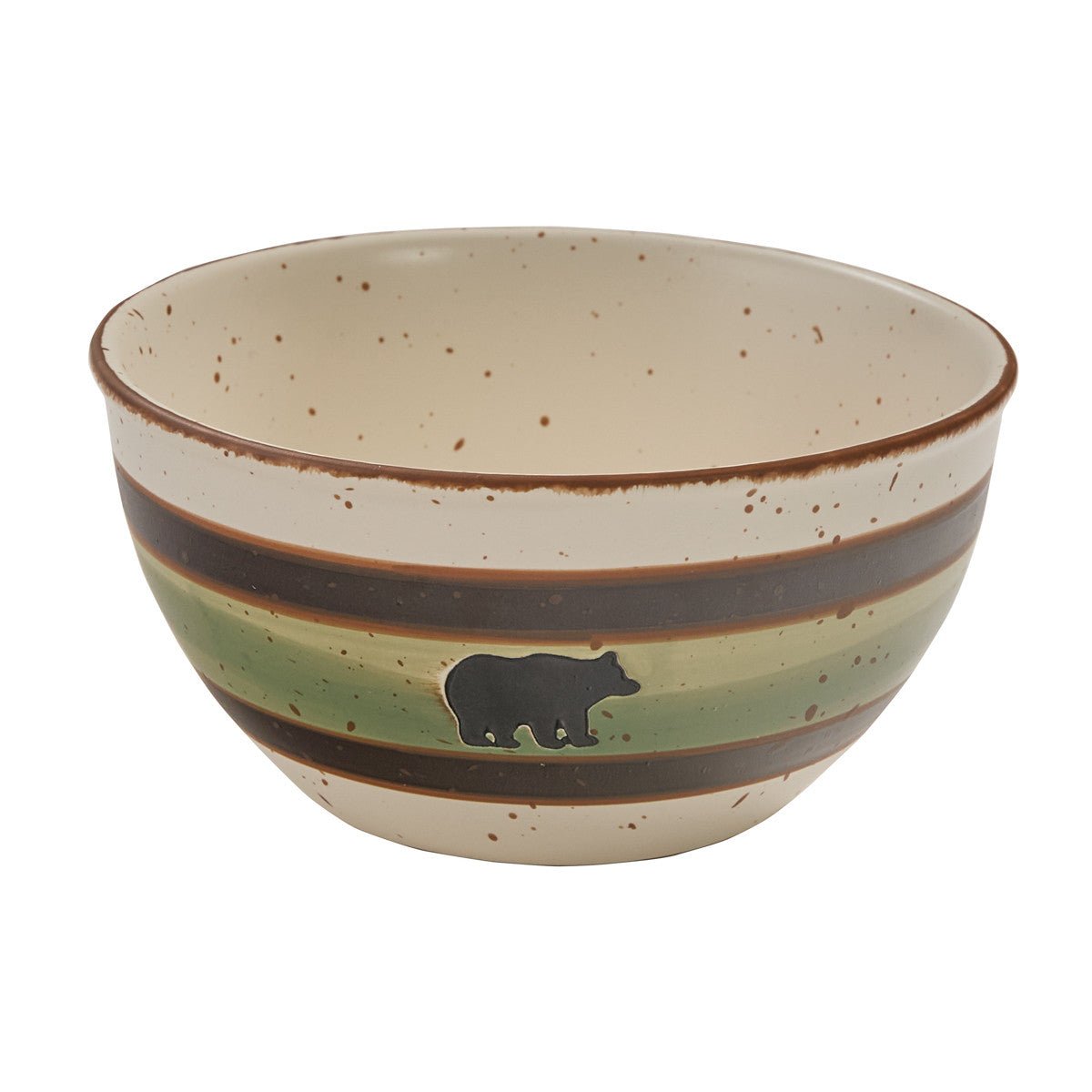Bear & Moose Stoneware Mixing Bowl Set - 3 pcs