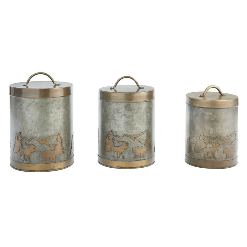 Forester's Woodland Canister Set - Ozark Cabin Décor, LLC