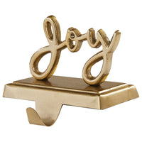 Joy Stocking Hanger - Set of 2 - Ozark Cabin Décor, LLC